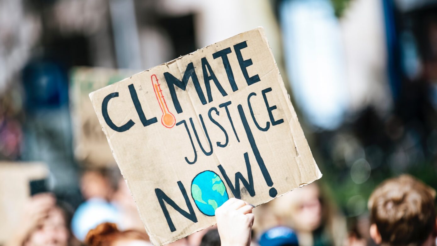 Climate Justice Now Protest