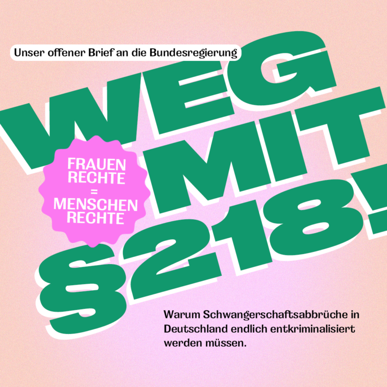 Weg mit §218